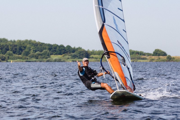 Windsurfen op het Veerse Meer